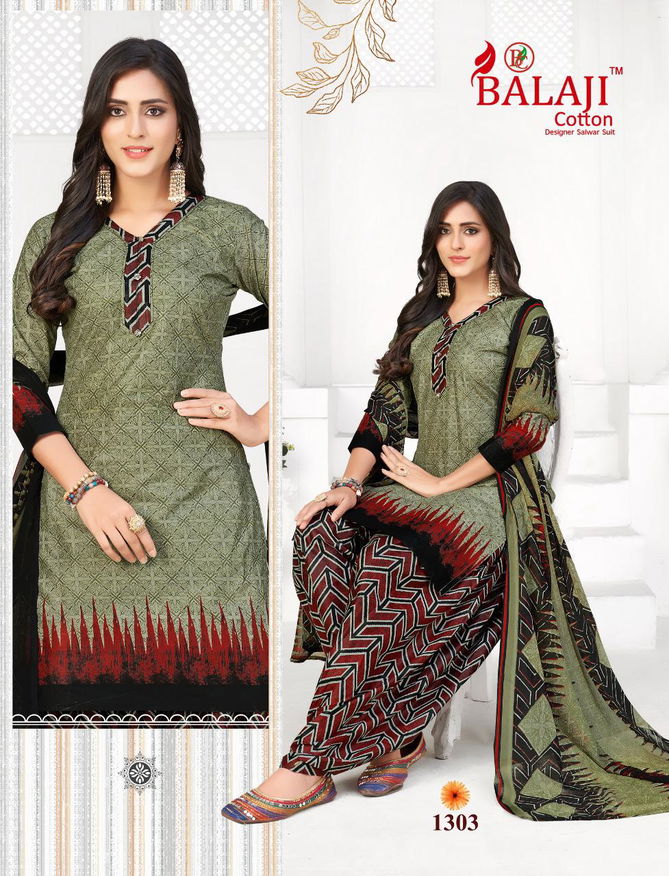 Balaji Arnika 13 Printed Cotton Regular Wear Dress Material Collection